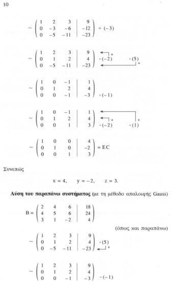 Γραμμική άλγεβρα, γραμμικός προγραμματισμός